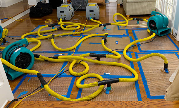 Professional Crawl Space Water Removal technician working in Como, WI